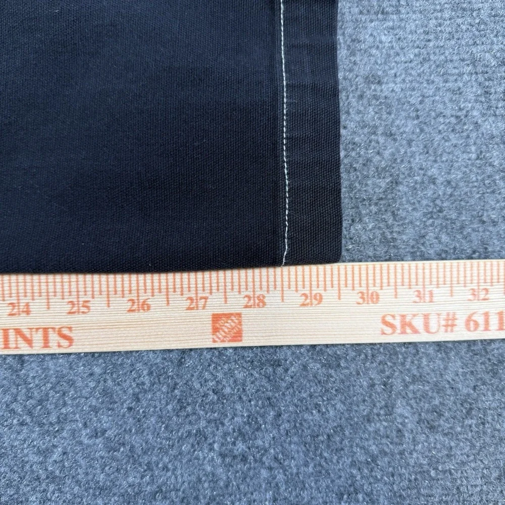 American Giant Jeans Mens 30x30 Charcoal Black Roughneck Stretch Canvas Straight